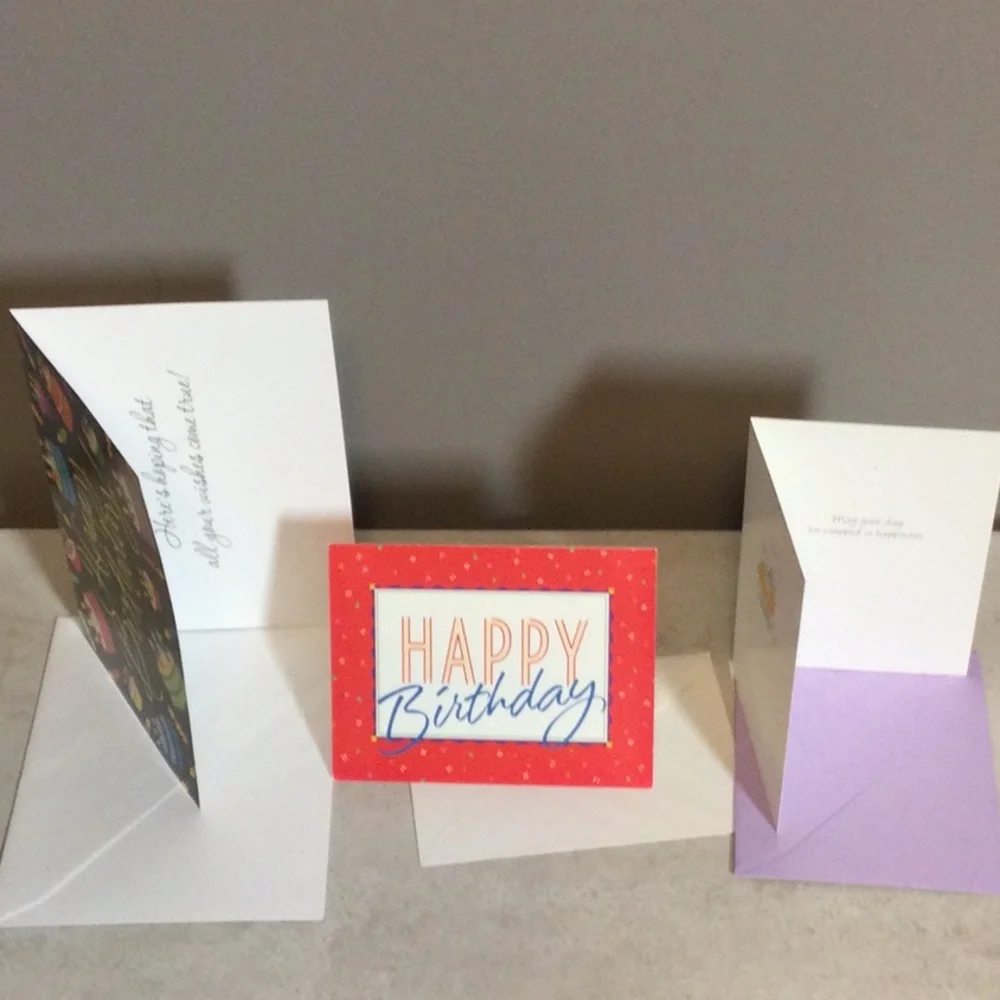 Dozen assorted engagement wedding anniversary birthday cards